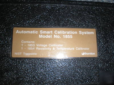 Thornton automatic smart calibration system no.1855