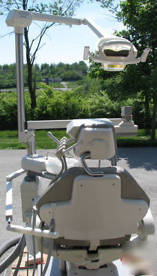 Adec decade dental chair pkg w/cuspidor & light a-dec 