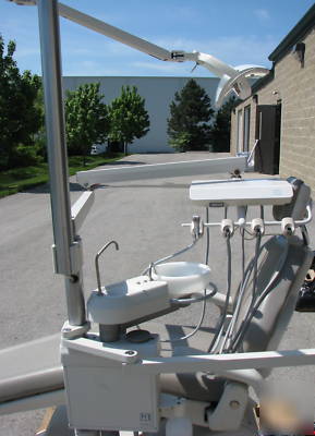 Adec decade dental chair pkg w/cuspidor & light a-dec 