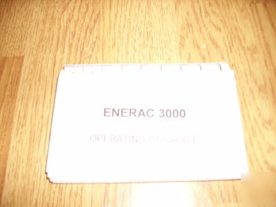 Enerac 3000 portable emissions gas analyzer