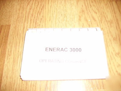 Enerac 3000 portable emissions gas analyzer