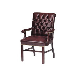 Fulmarque traditional side chair 25X30X40 burgundy