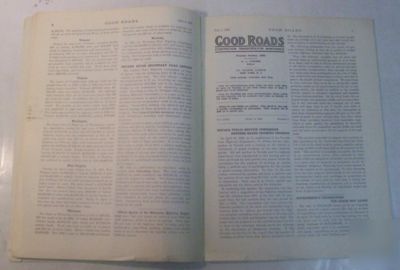 Good roads 1922 construction magazine vol.63, no.1