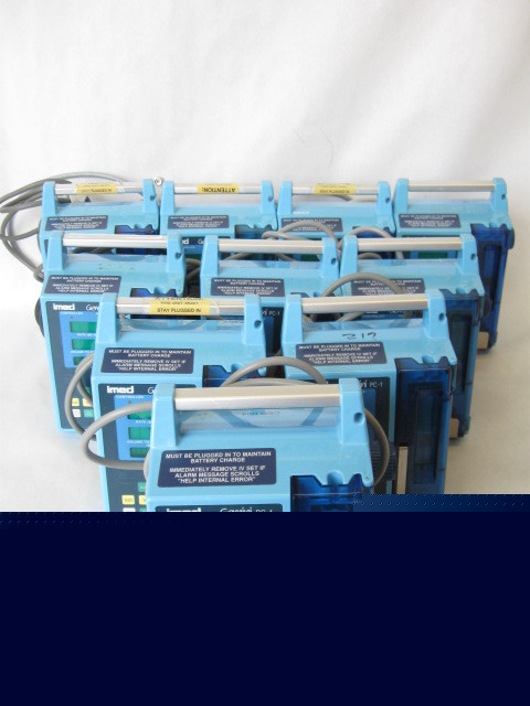 Lot 35 imed gemini infusion pumps volumetric iv pc-1