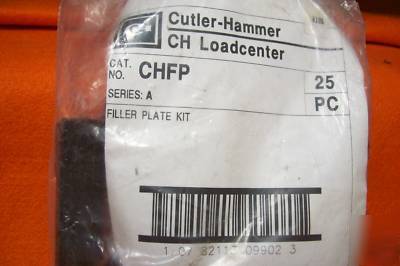 New cuttler-hammer filler plate kit ch loadcenter 25 ea 