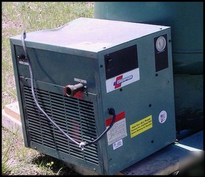 10 hp 3-phase 120 g air compressor w/ dryer - champion
