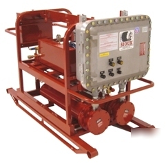 All-electric hot water pressure washer