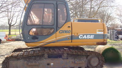 Excavator, 2006 cx 160 case