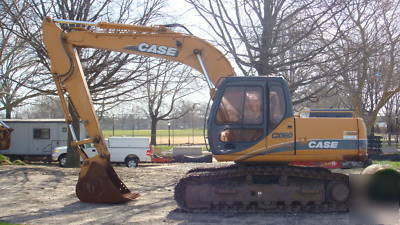 Excavator, 2006 cx 160 case