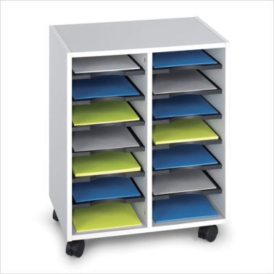 Go carts configuration: 8-compartment, finish: black