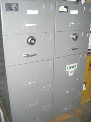 Mosler 5 drawer safe gsa approved security cl 6 lock