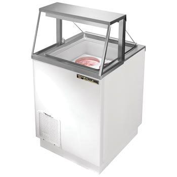 True tdc-27 ice cream dipping cabinet 4 canister - 27