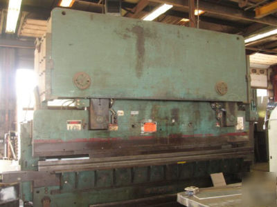 325 ton 14' wysong hydra-mechanical press brake #25740