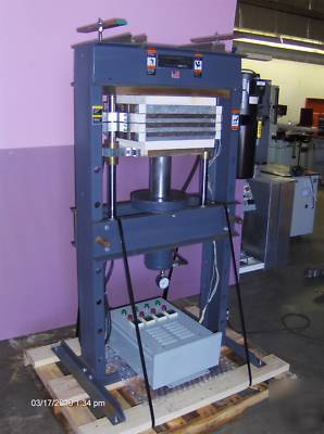 Dake h frame press 4 heated platens