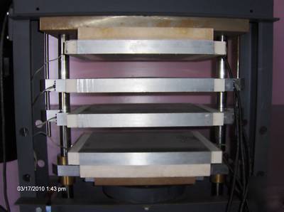 Dake h frame press 4 heated platens