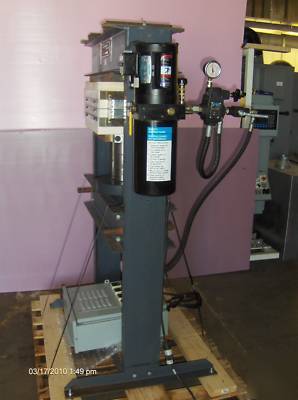 Dake h frame press 4 heated platens