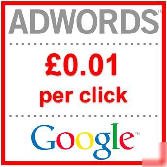 Google adwords pay only Â£0.01 per click with anykeyword