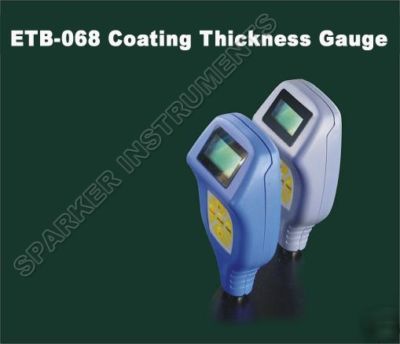 New digital paint coating thickness meter gauge f probe, 