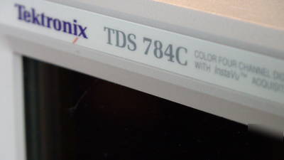 Tektronix TDS784C oscilloscope 4 ch. 4GS/s. reduced 