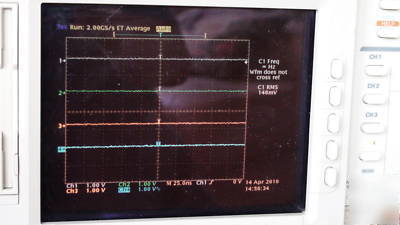 Tektronix TDS784C oscilloscope 4 ch. 4GS/s. reduced 