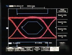 Tektronix TDS784C oscilloscope 4 ch. 4GS/s. reduced 