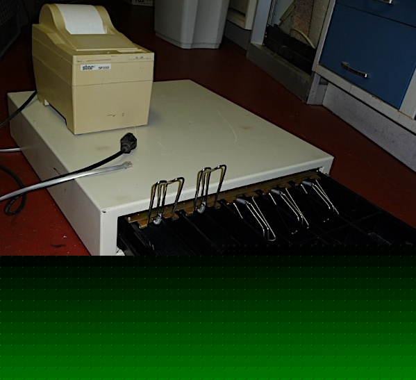Star SP200 pos receipt printer with cash drawer