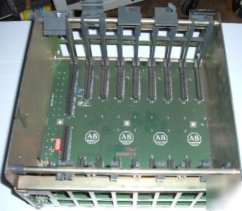 Allen-bradley 1771 A2B, plc-5, 8 slot i/o chassis. used