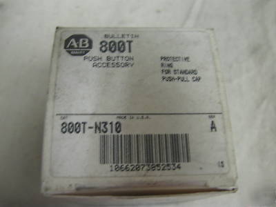 New 800T-N310 allen bradley pushbutton protective ring 