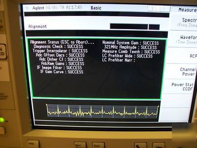 Agilent E4406A vsa transmitter tester 7 mhz-4 ghz