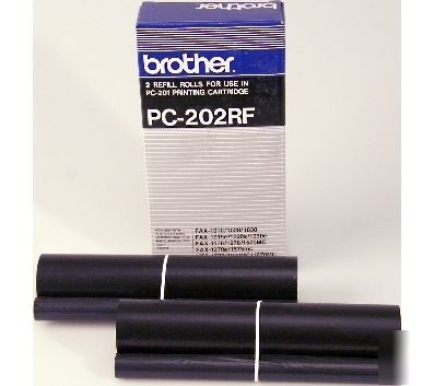Brother pc-202RF 2 pack refill for fax machine