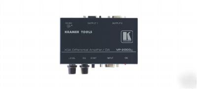 Kramer vp-200DXL 1:2 xga differential amplifier distrib