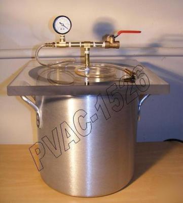 New 10-gallon vacuum chamber ( )