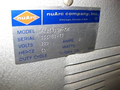Nuarc FT26V3UP flip-top plate burner â€“ great condition