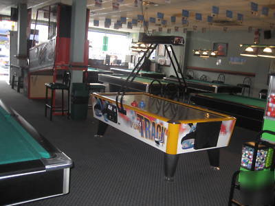 Pool hall tables * billiard equipment for sale +extras