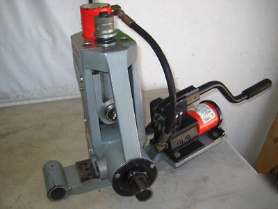 Ridgid 918 hydraulic roll groover 300 535 1822 1224 
