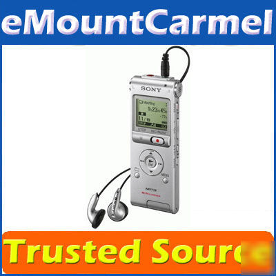 Sony icd-UX200WHT icd-UX20 digital voice recorder MP3