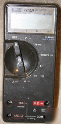 Fluke volt meter amp electrical tester multimeter usa