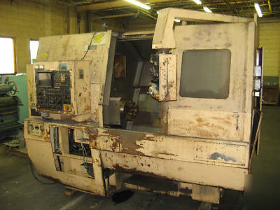 Nakamura-tome TMC4 cnc lathe w/ fanuc 6TB