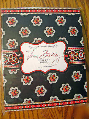 New vera bradley agenda 2010 monthly weekly planner