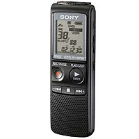Sony ICDPX720 1GB digital voice recorder, 280 hours