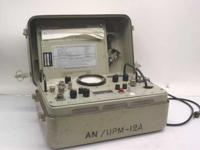 Sperry microwave an / upm-12A vswr indicator 