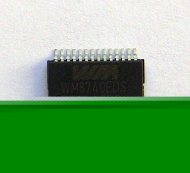 WM8740 24-bit stereo high performance audio dac ic