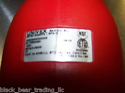 Never used univex TR550 stick blender w/18