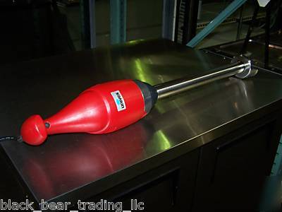 Never used univex TR550 stick blender w/18