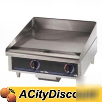 New star max chrome electric flat grill griddle