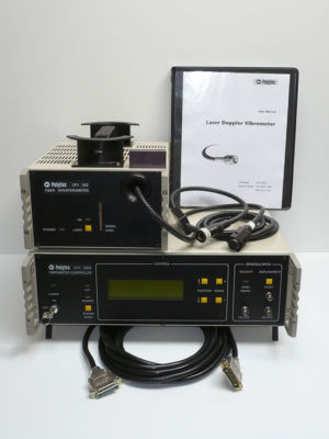 Complete polytec laser vibrometer system ofv 3000/502 