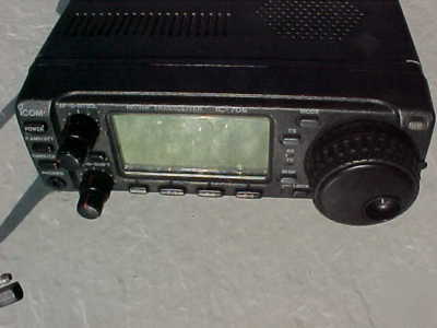 Icom ic-706 hf transceiver, 100 watt ham radio