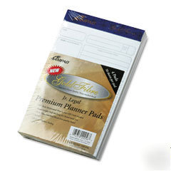 Ampad 20-056: goldfibre jr. legal prem. planner pads 