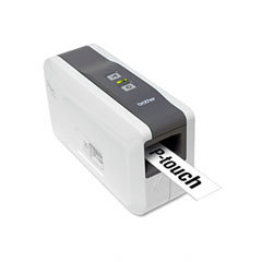 Brother pc-connectable, 1 wide label maker with auto cu