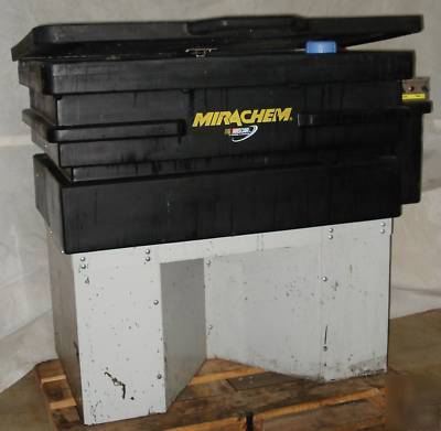 Mirachem PW30 heated parts washer the choice of nascar 